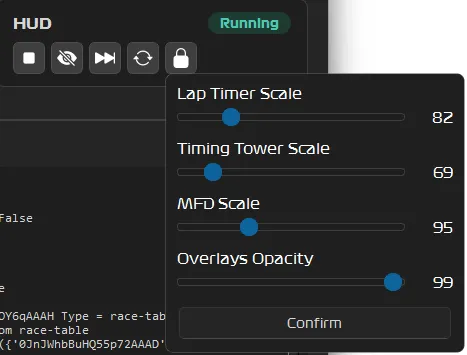 Arranging HUD Windows